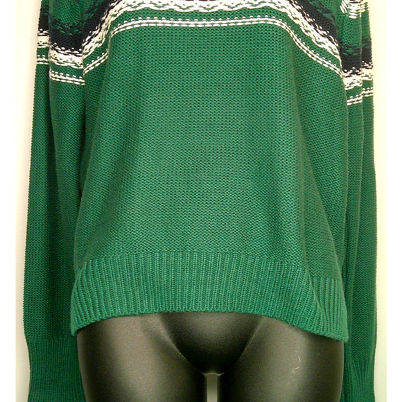 Francesca's Harper Heritage Knitted Turtleneck Sweater Women's Large NEW - Picture 3 of 8